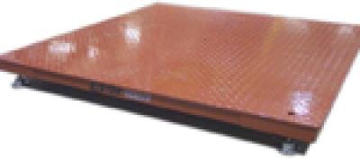 sentronik mild steel b-teck floor scale with indicator se7000 ( 5000lb )